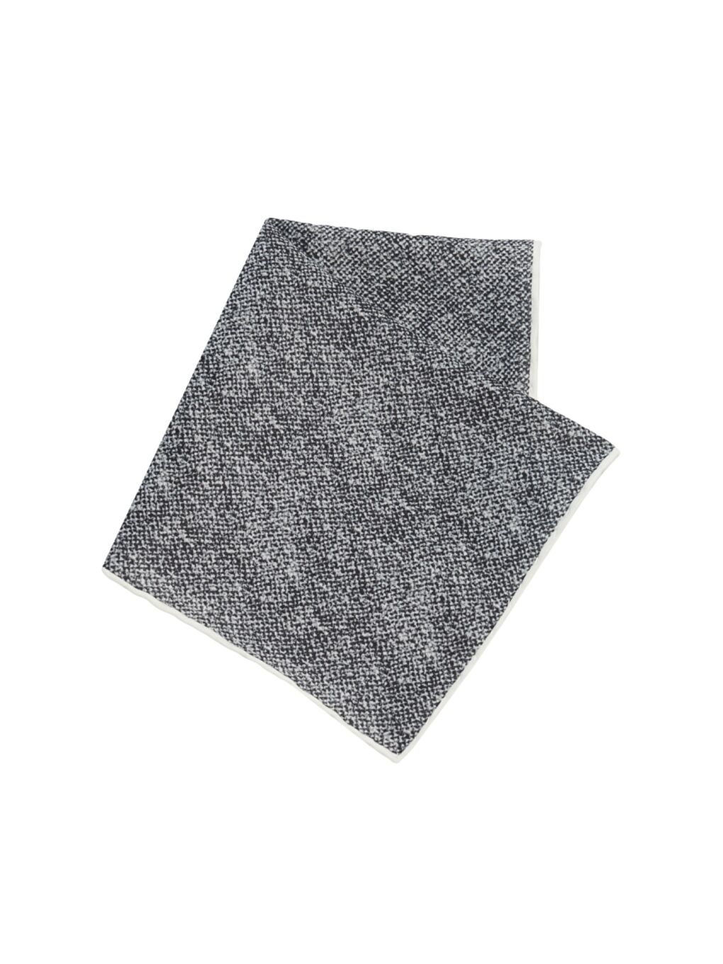 Erkek Gri Desenli Gri Klasik Mendil-1