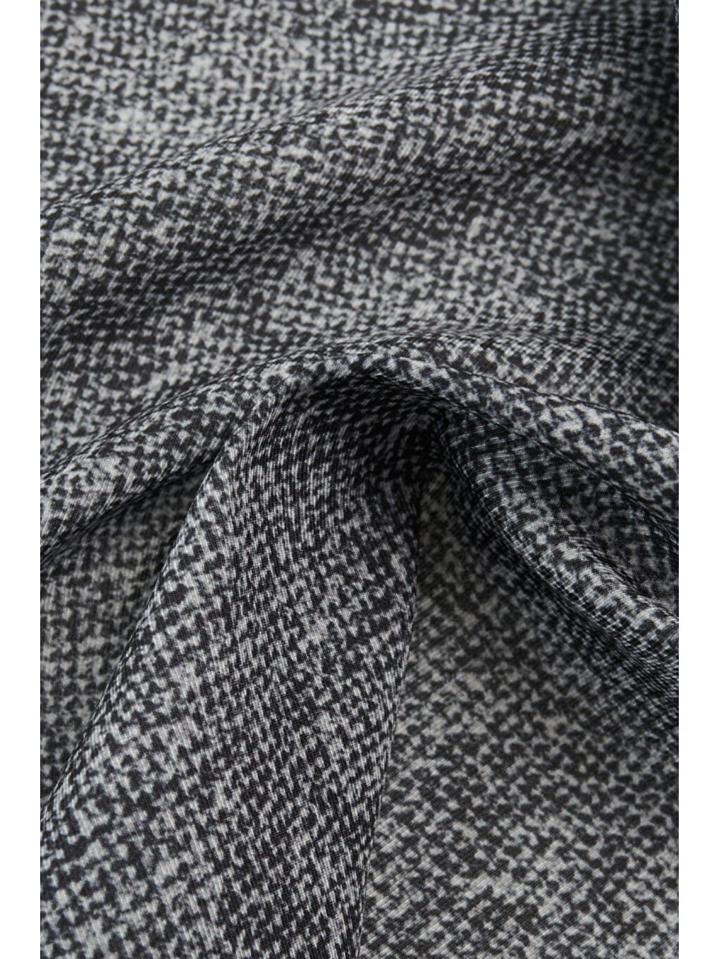 Erkek Gri Desenli Gri Klasik Mendil-2