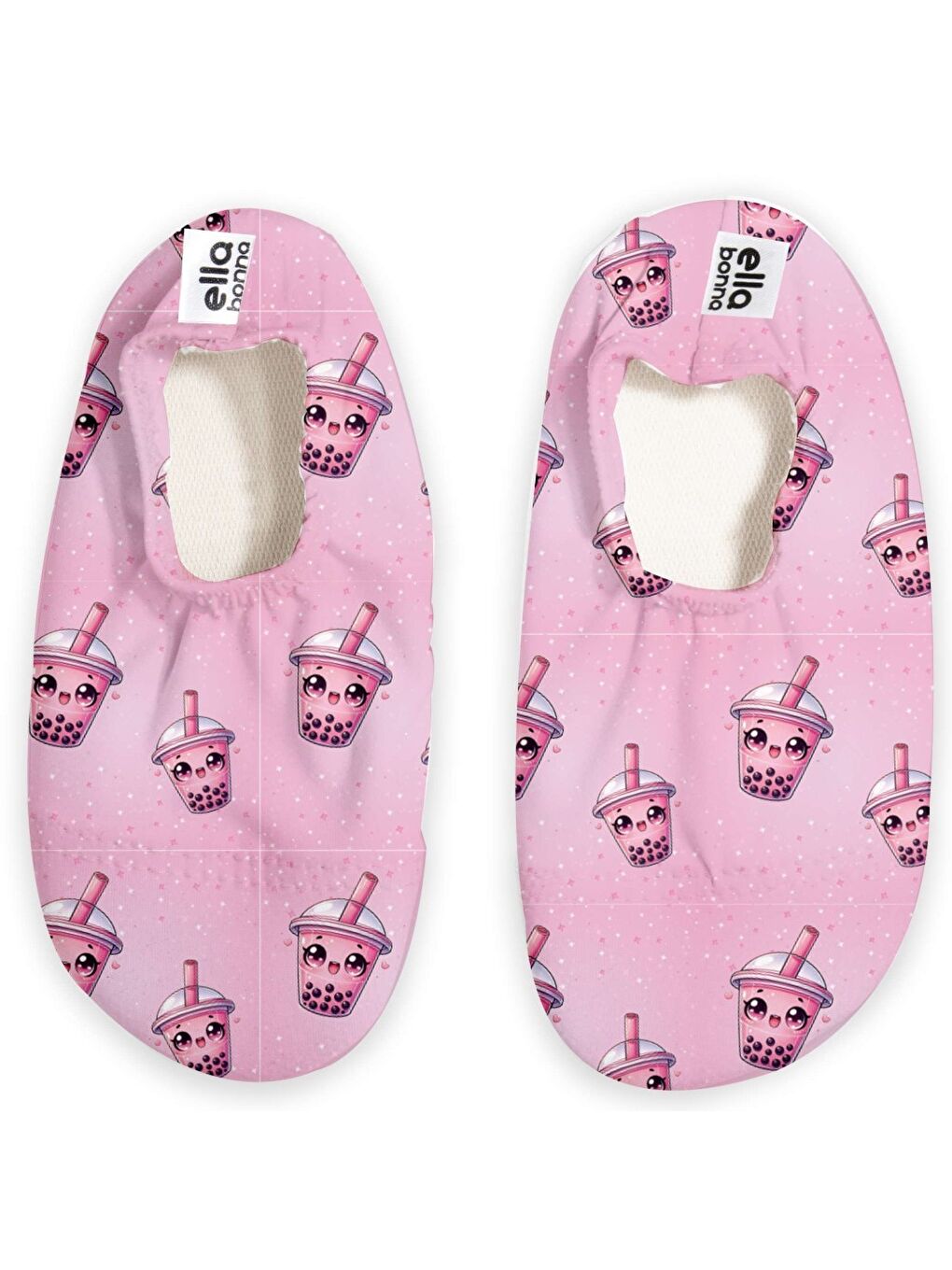 Pembe Kaydırmaz Taban, Unisex Bebek, Çocuk Deniz Ayakkabısı, Havuz Patiği, Dinozor