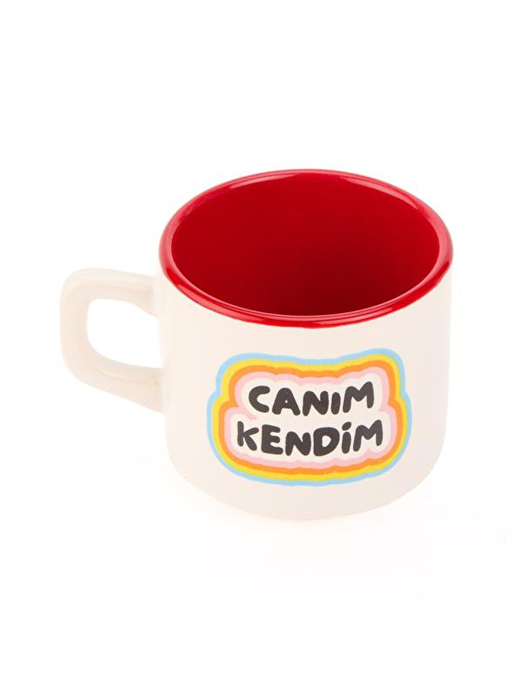 Karışık Canım Kendim Sloganlı Venüs Kupa - Renkli - 195 ml-3