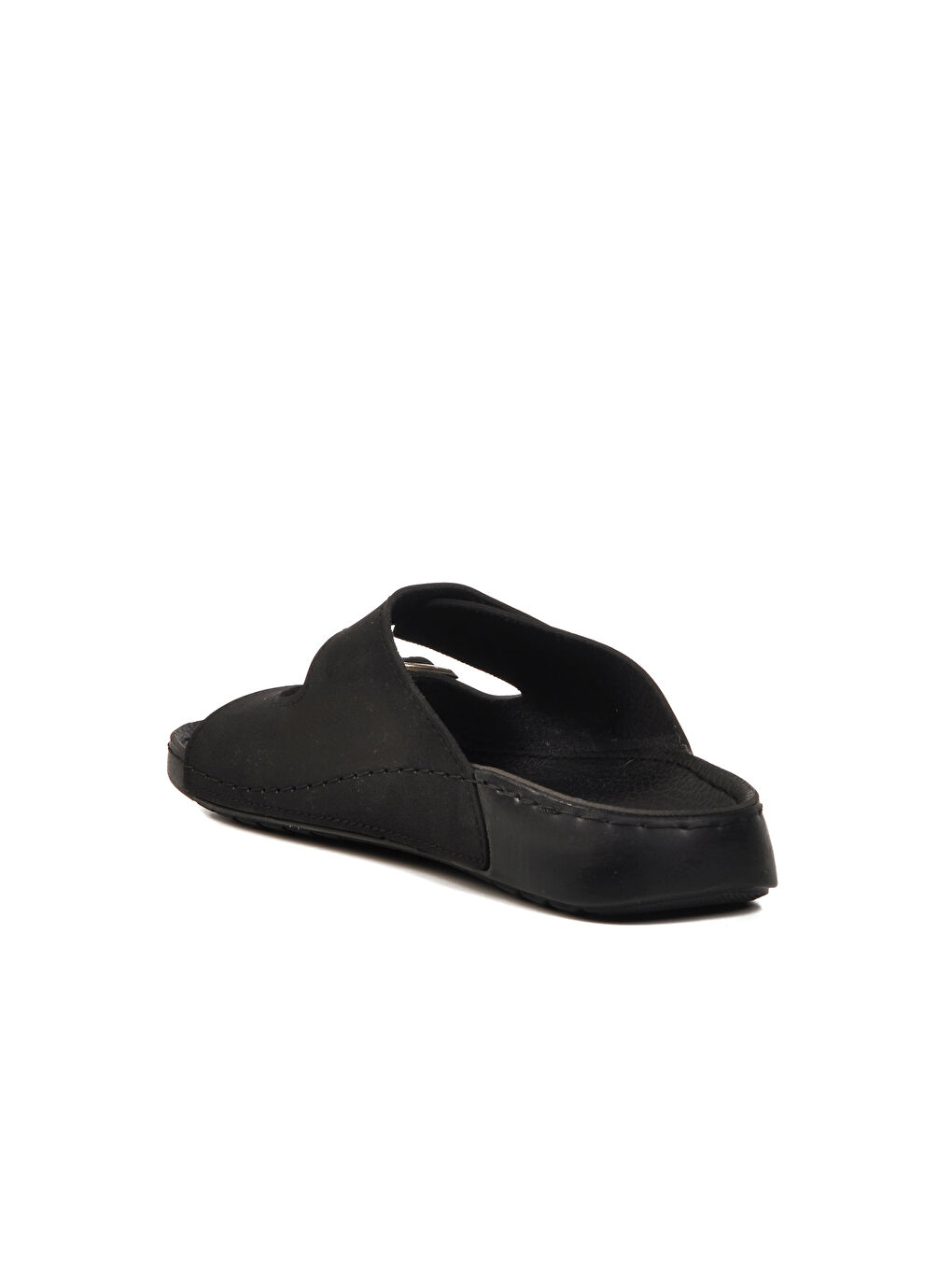 Siyah Çift Bantlı Hafif Erkek Terlik 80-004 M-3