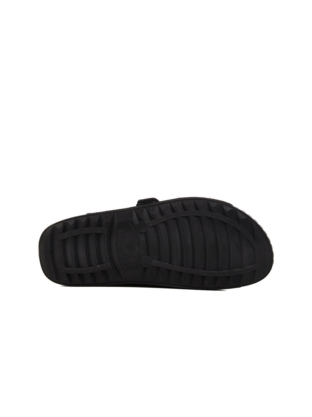 Siyah Çift Bantlı Hafif Erkek Terlik 80-004 M-4