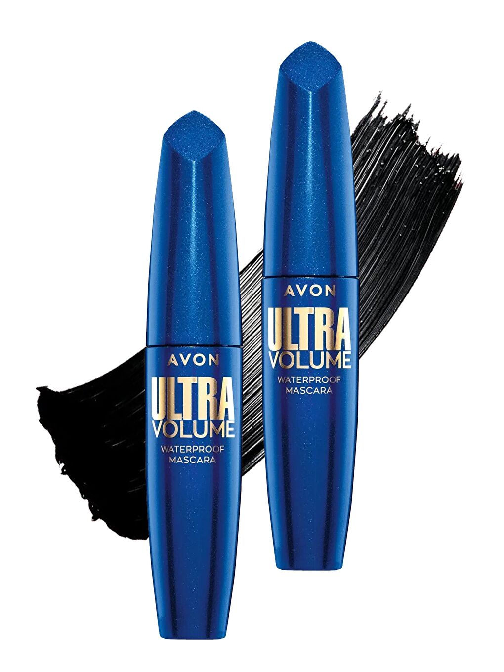 AVON Ultra Volume Suya Dayanıklı Maskara Blackest Black 2'li Set