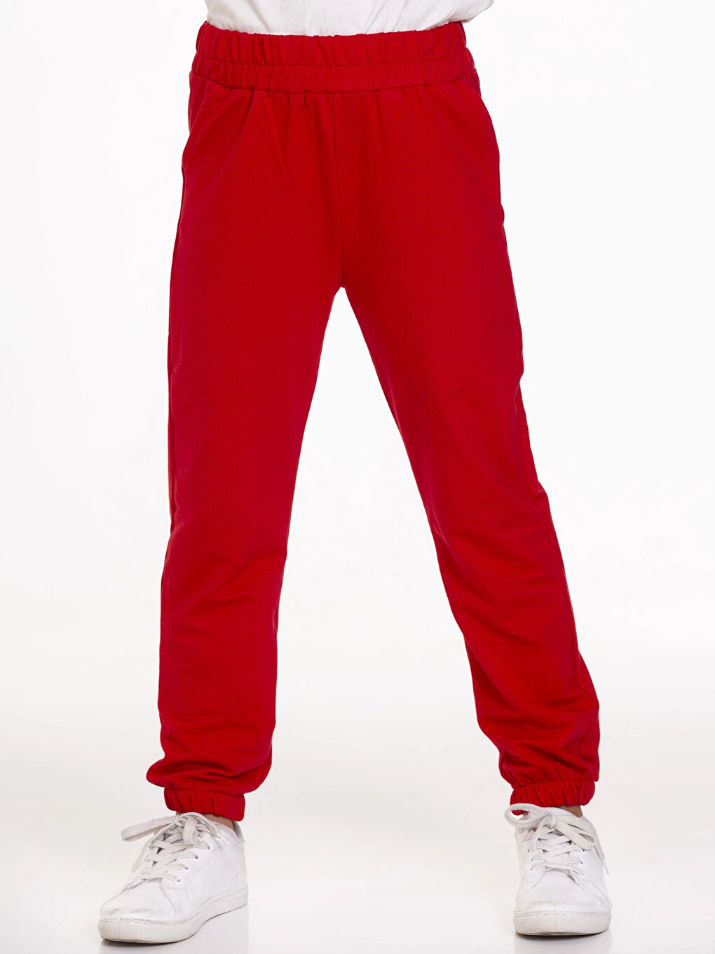 Kırmızı Kız Bebek Basic Eşofman Altı 54852-1-1