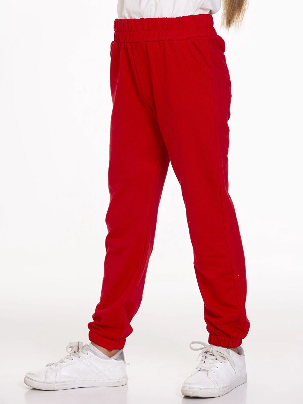 Kırmızı Kız Bebek Basic Eşofman Altı 54852-1-2