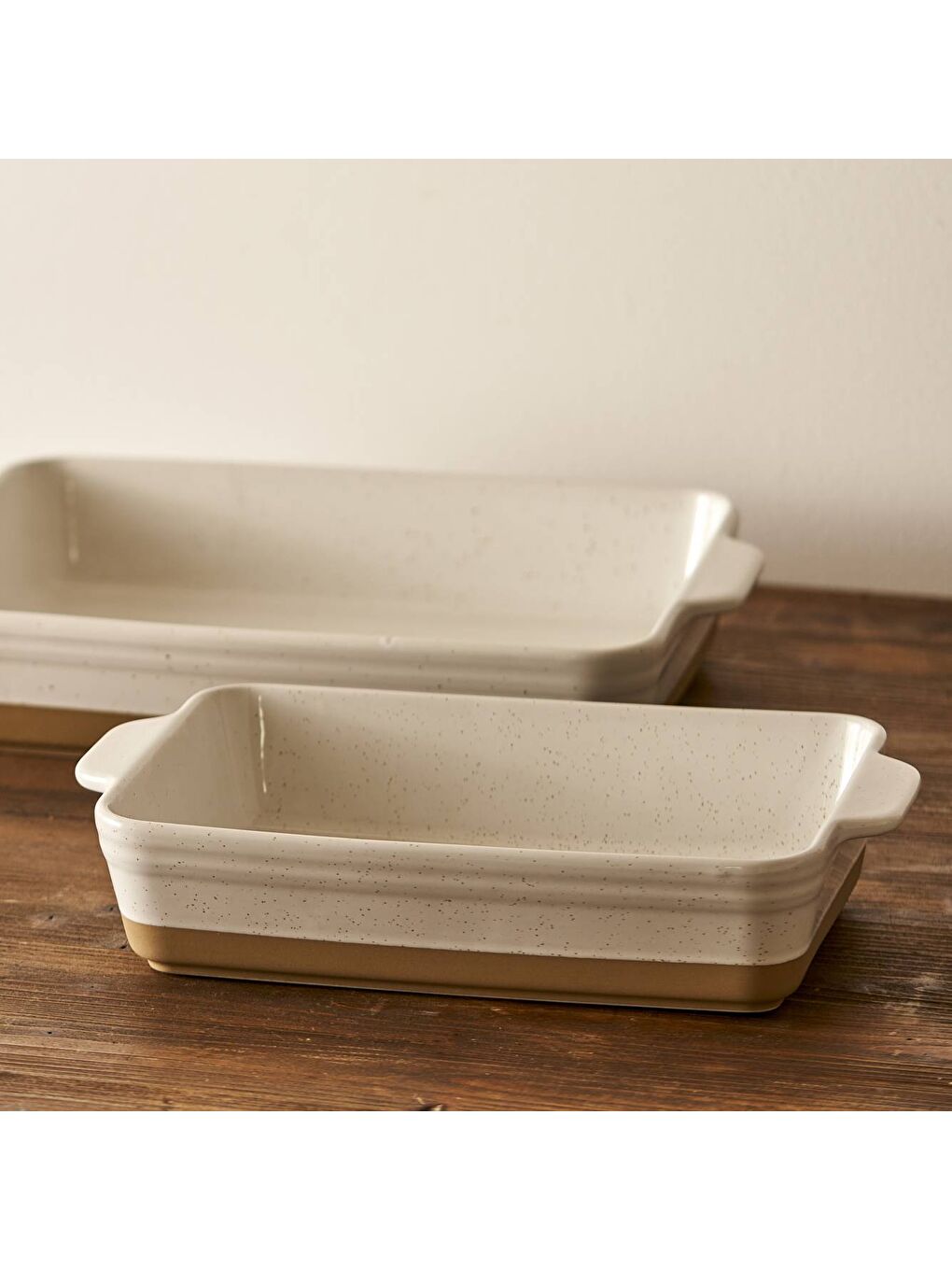 Margot Seramik Fırın Kabı Beyaz (38,7x24,2x7,2 cm)-5