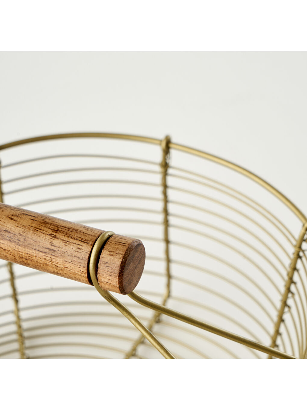 Sarı Flora Dekoratif Sepet Gold (29x20x20 cm)-1