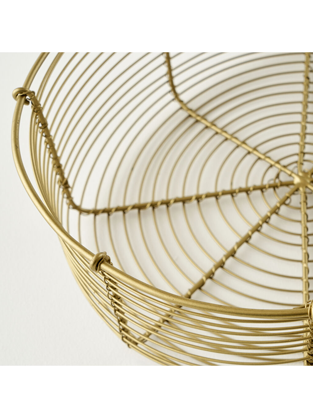 Sarı Flora Dekoratif Sepet Gold (29x20x20 cm)-3