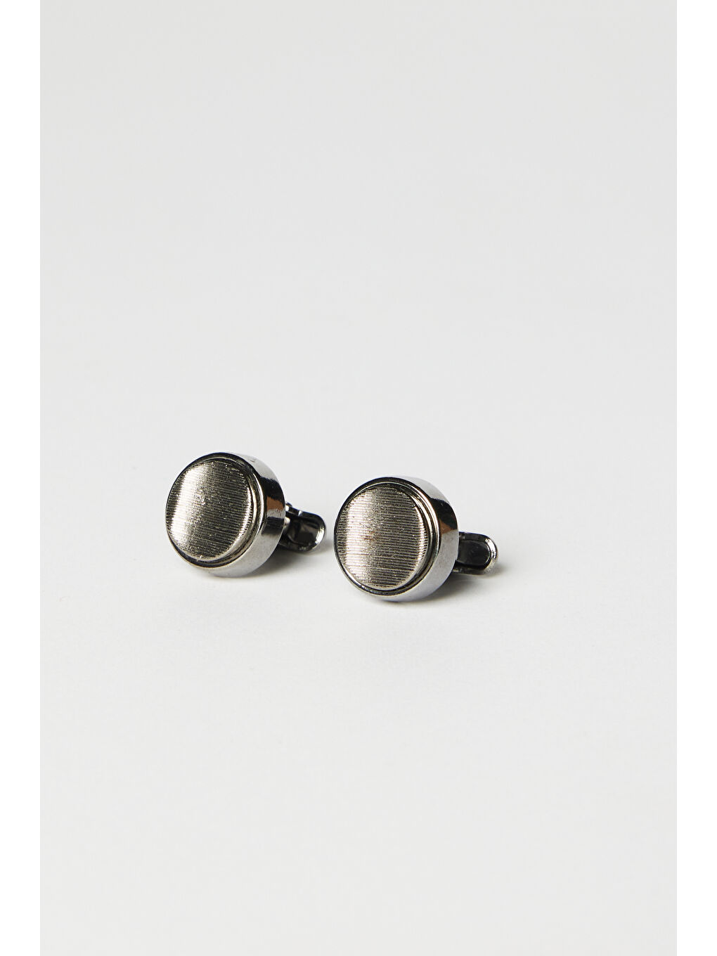 Erkek Gri Metal Kol Düğmesi-1