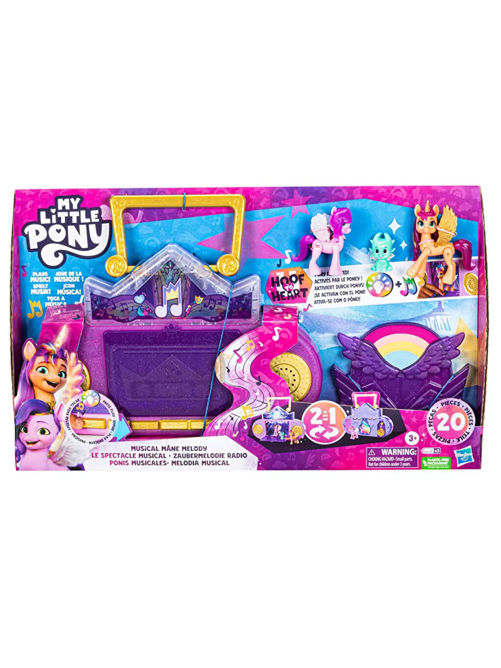 My Little Pony Renksiz Müzikli ve Işıklı Mane F3867 - 8