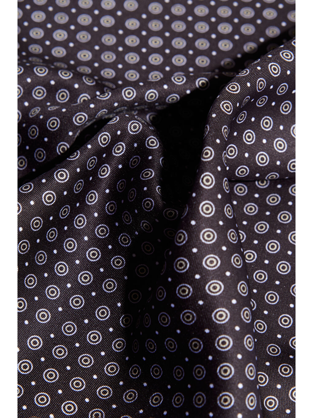 Erkek Lacivert-Kahverengi Desenli Mendil-1