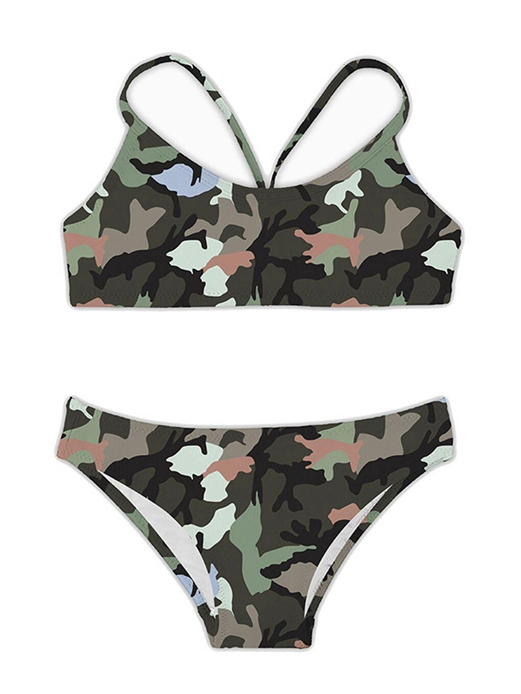 Karışık Kız Çocuk Ranger Junior Bikini