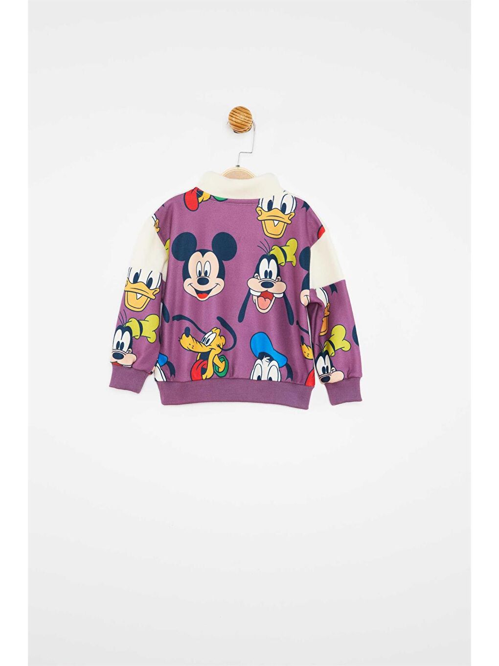 Supermino Mürdüm Mickey Mouse Lisanslı Erkek Bebek Sweatshirt 21163 - 1