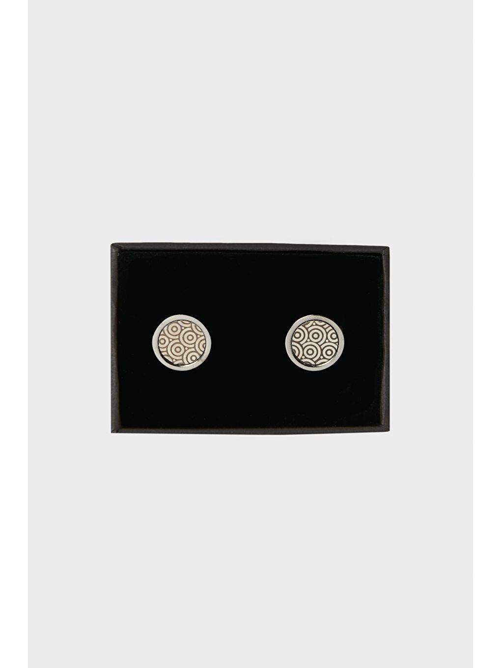 Erkek Antrasit Metal Kol Düğmesi