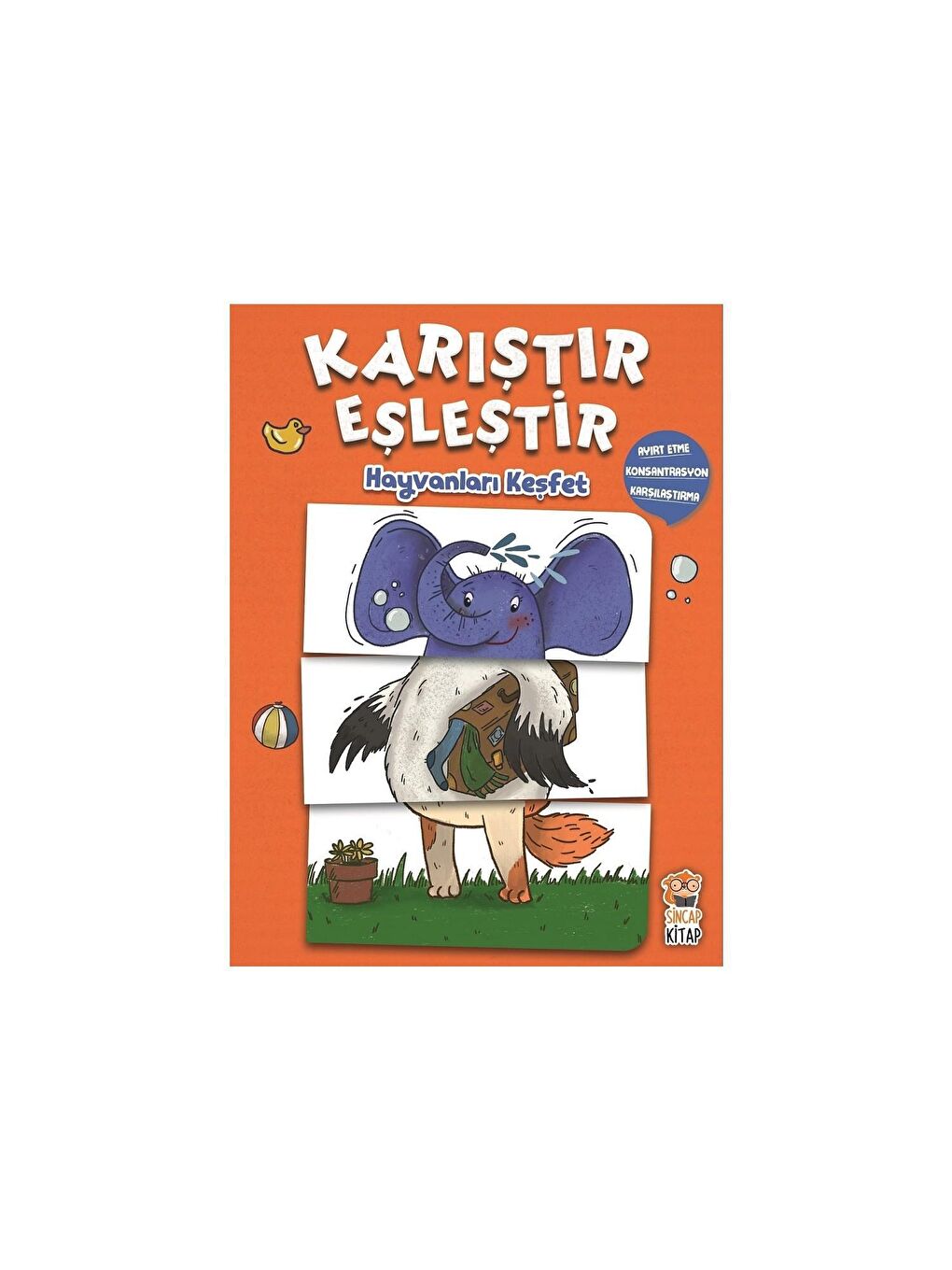 Sincap Kitap Karıştır Eşleştir Hayvanları Keşfet KTP