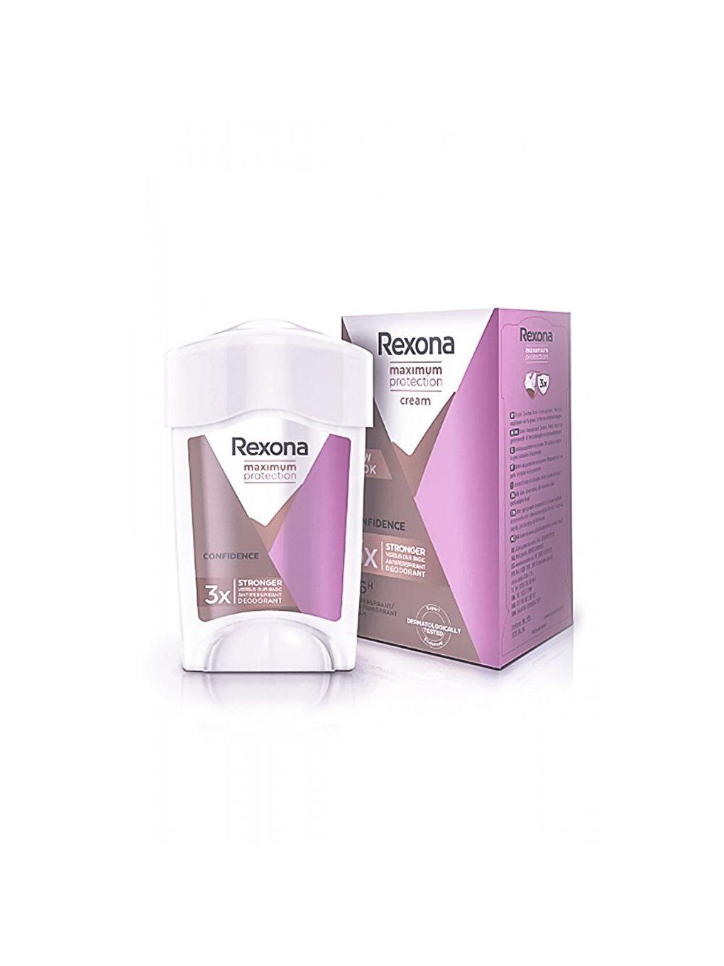 Rexona Renksiz Maximum Protection Cream Confidence 96 Saat Etkin Koruma 45 ml