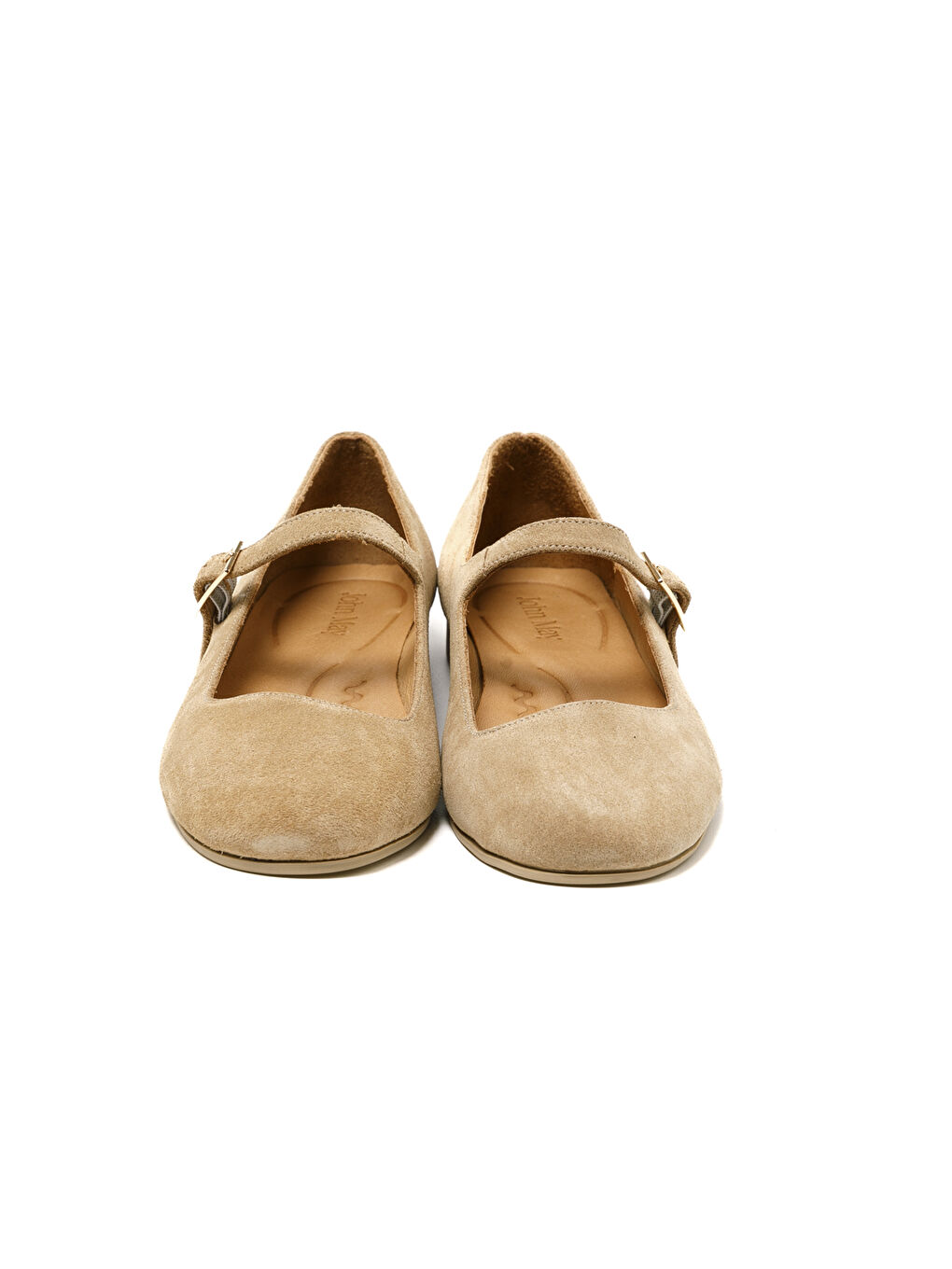 Bej Kadın Sandalet RC-25Y-093-M1969 Ten Süet-2