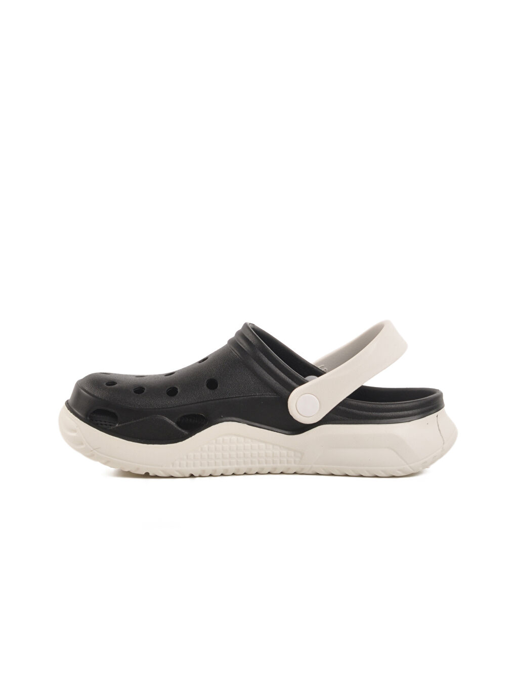 Siyah Hafif Eva Taban Unisex Sabo Terlik Stella Z-1