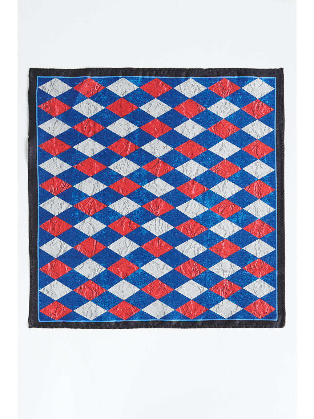 Erkek Lacivert-Bordo Desenli Mendil-2