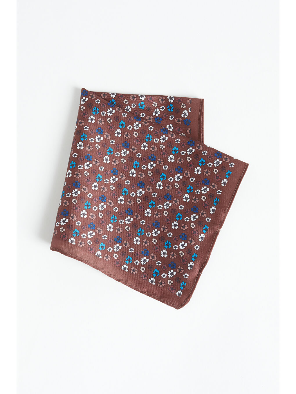 Erkek Kahverengi Desenli Mendil