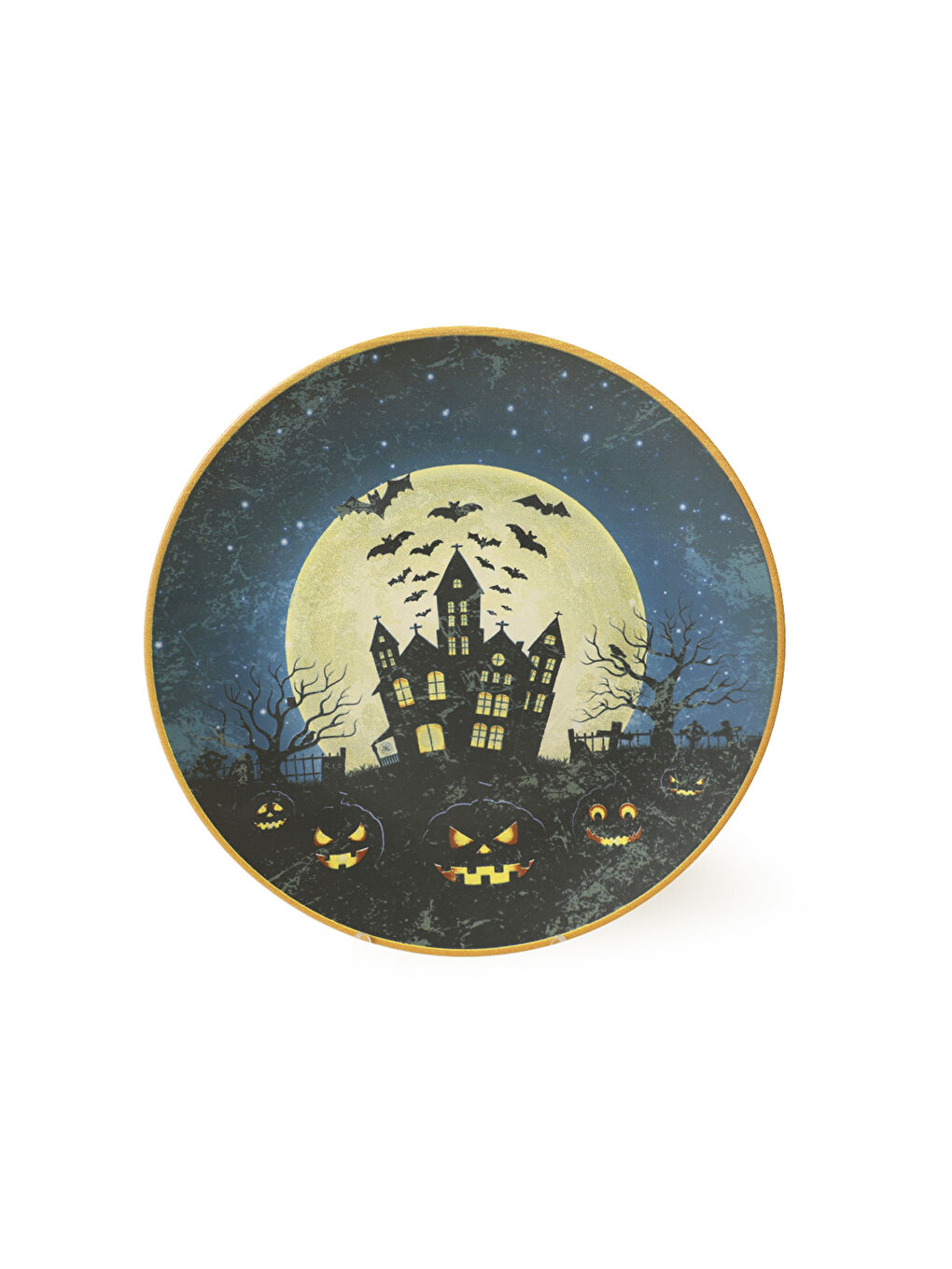 Keramika Karışık Halloween Servis Tabağı 26 Cm - 1