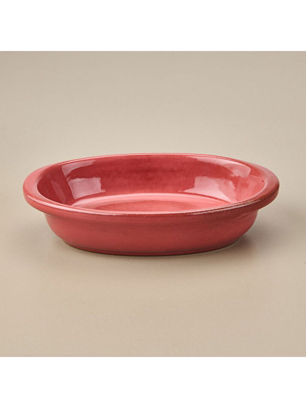 Fırın Kabı - Kırmızı - 22x11 cm-3
