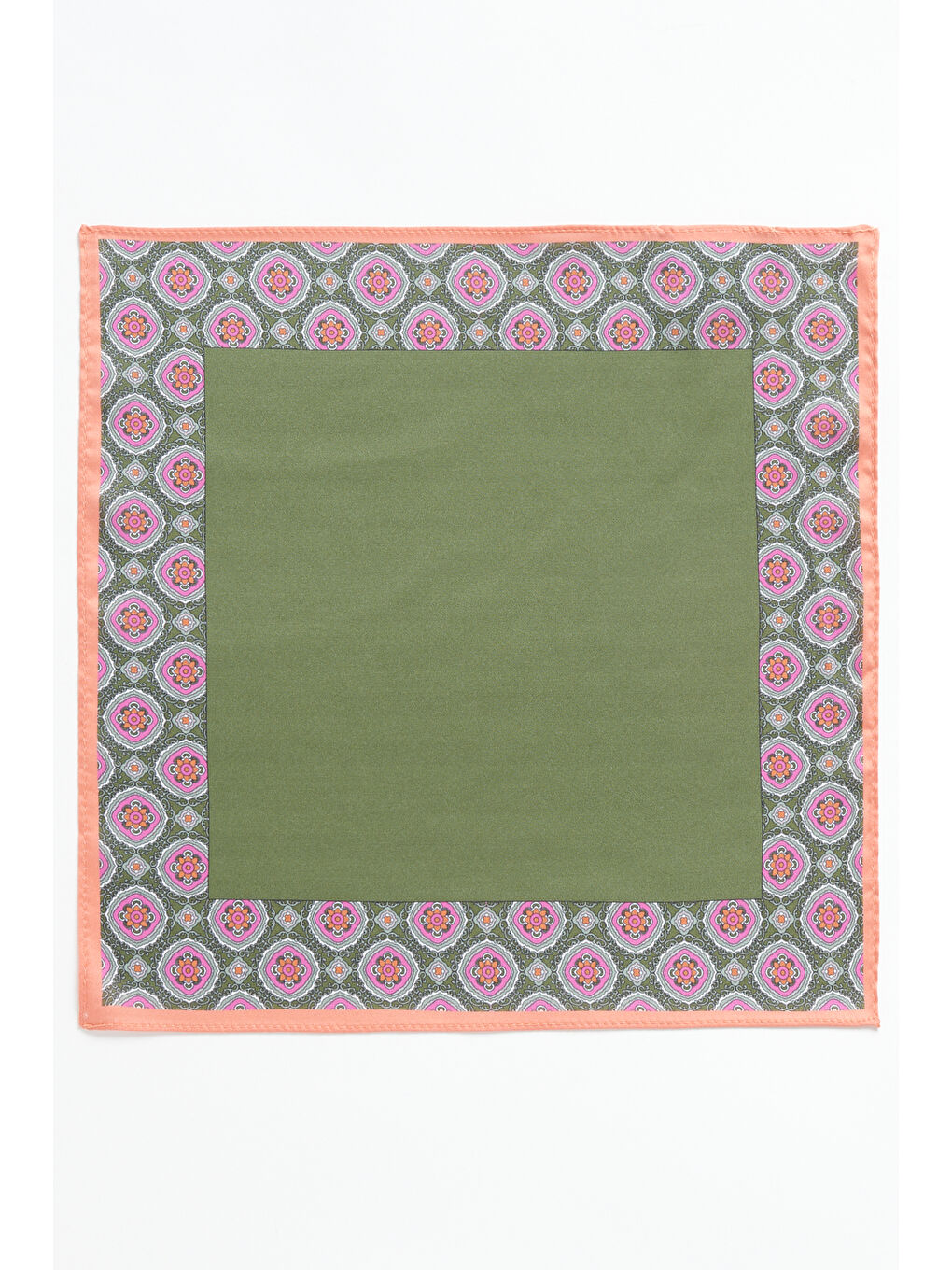 Erkek Yeşil Desenli Mendil-2