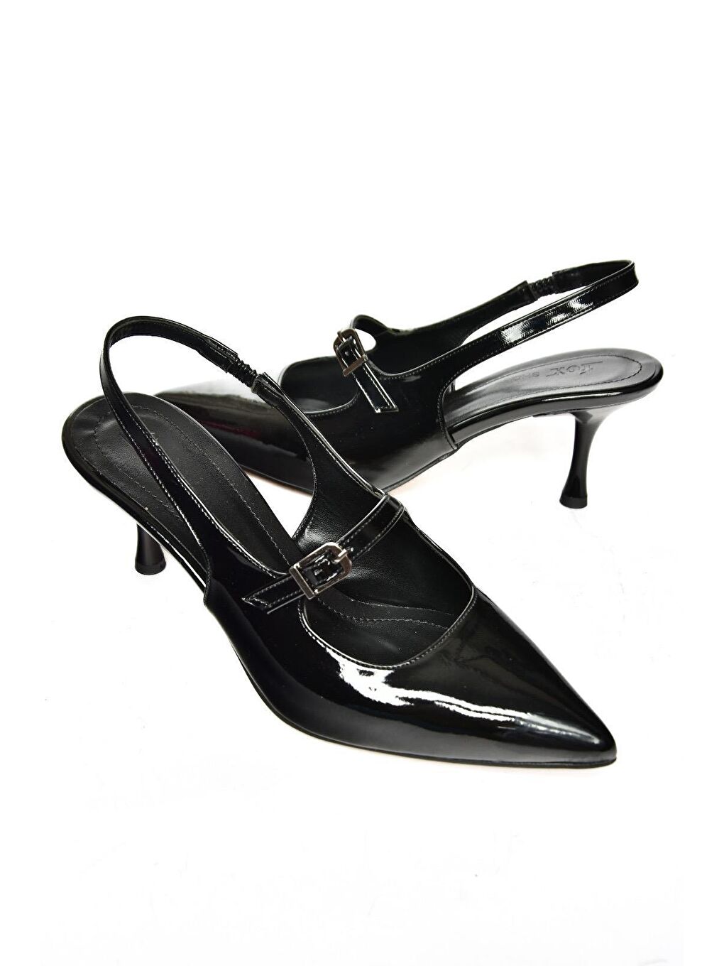 S4042006 Siyah Kadın Topuklu Ayakkabı-3