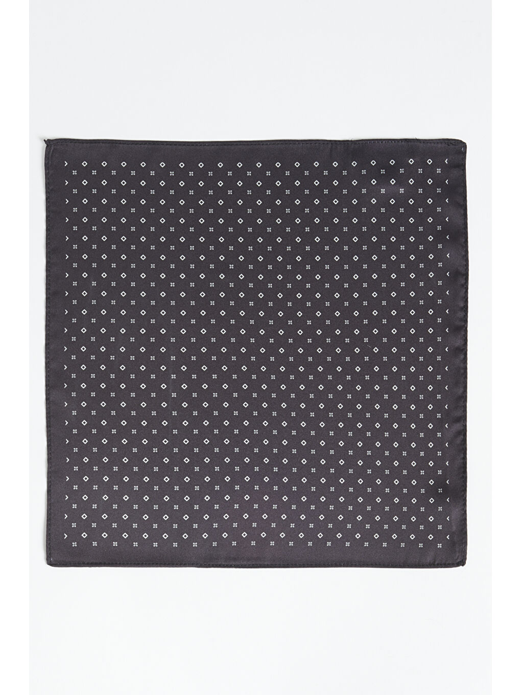 Erkek Siyah Desenli Mendil-2