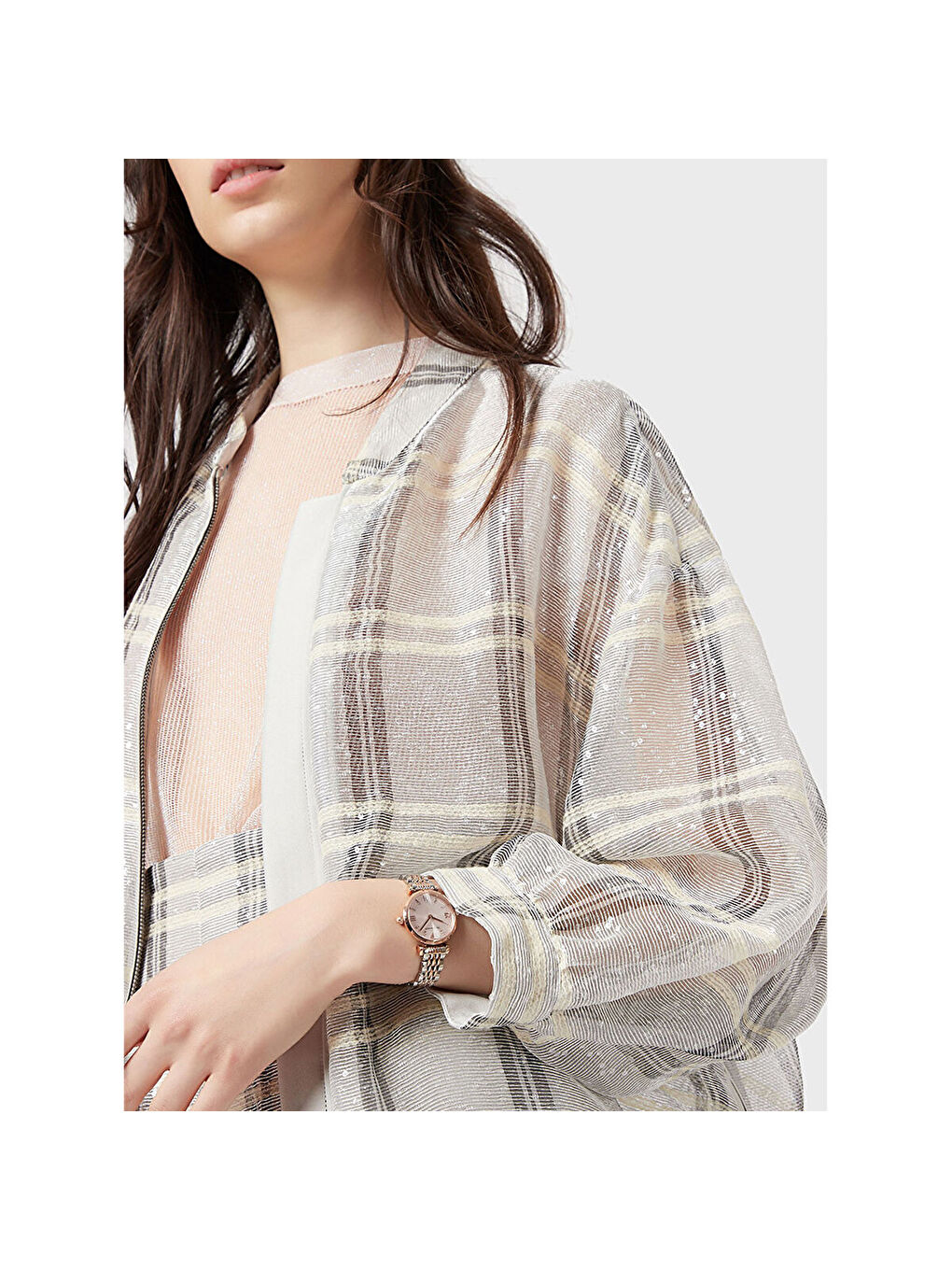 Gri AR11223 Kadın Kol Saati-3