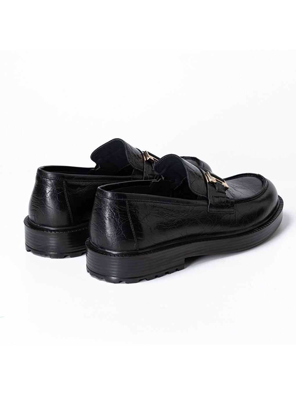 Siyah Erkek Oxford ( Klasik) KA-26Y-C26011 May MUNIH Shoe-4