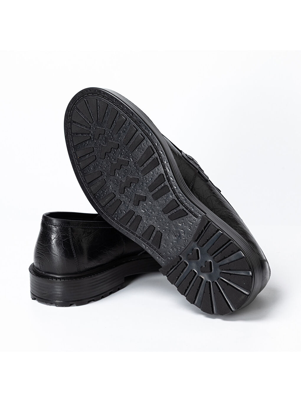 Siyah Erkek Oxford ( Klasik) KA-26Y-C26011 May MUNIH Shoe-5