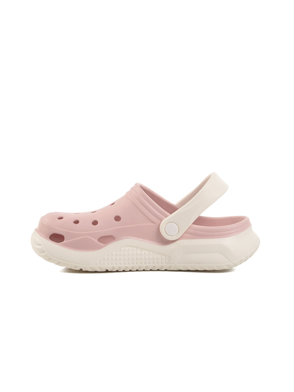 Pembe Pudra Hafif Eva Taban Kadın Sabo Terlik Stella Z-1