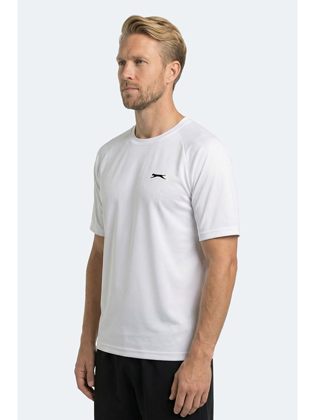 RISING Erkek Beyaz Tişört-4