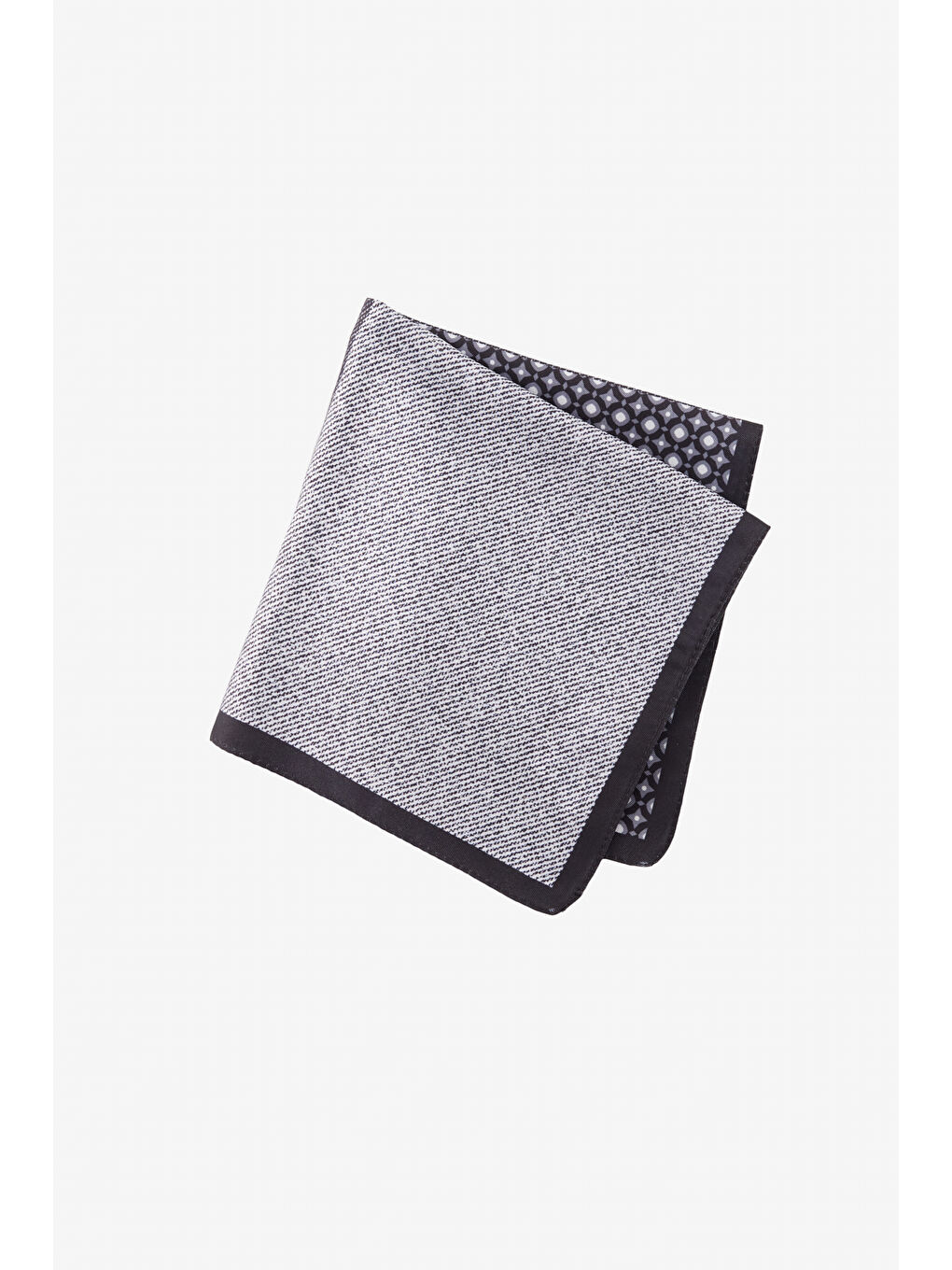 Erkek Siyah-Gri Mendil