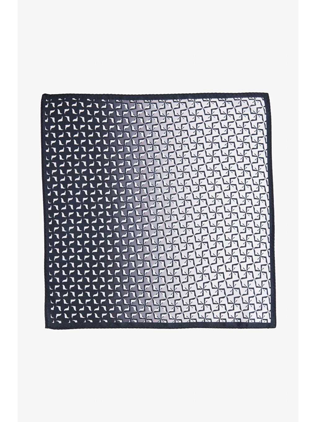 Erkek Siyah-Beyaz Mendil-1