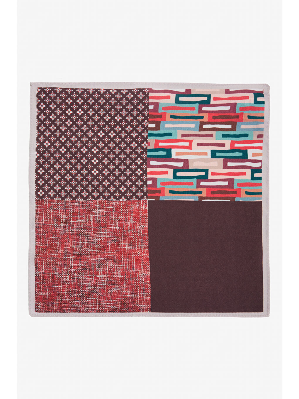 Erkek Bordo Mendil-1