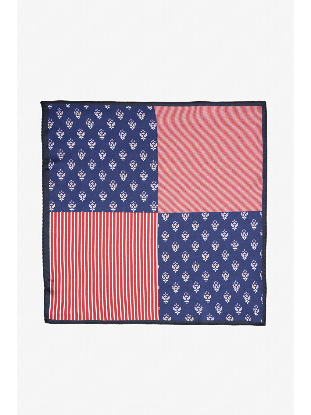 Erkek Lacivert-Bordo Mendil-1