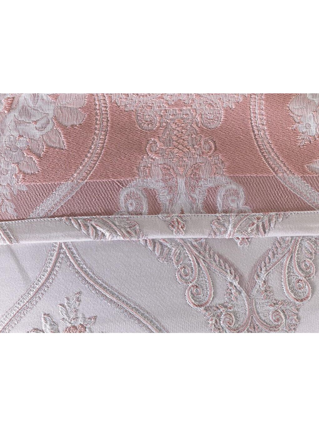 Pembe Sandra Yatak Örtüsü Pudra-3