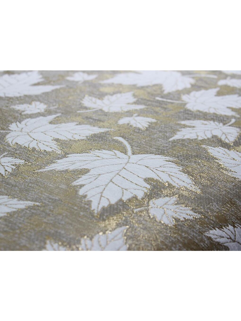 Sarı Çınar Jakarlı Yatak Örtüsü Gold-2