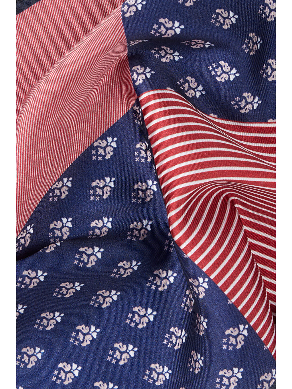 Erkek Lacivert-Bordo Mendil-2