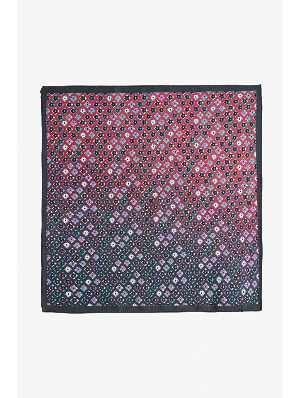 Erkek Bordo-Yeşil Mendil-1