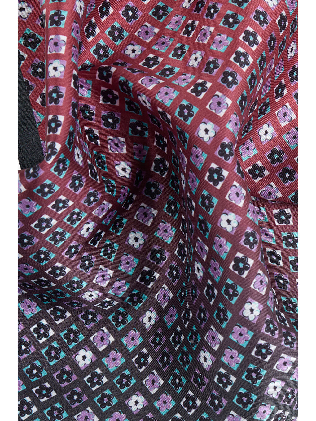 Erkek Bordo-Yeşil Mendil-2