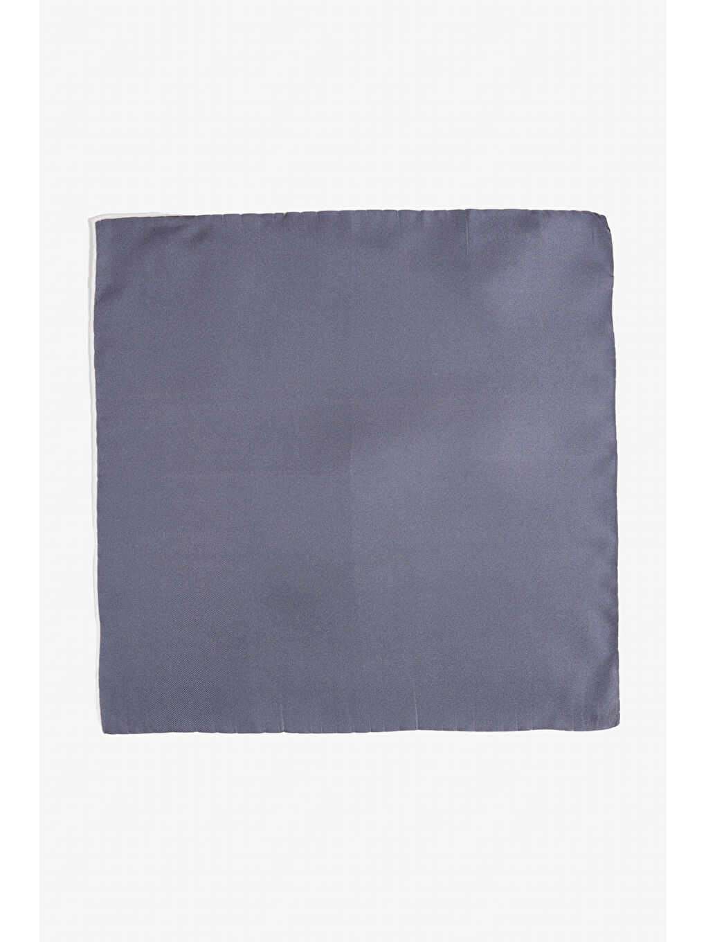 Erkek Gri İpek Mendil-1