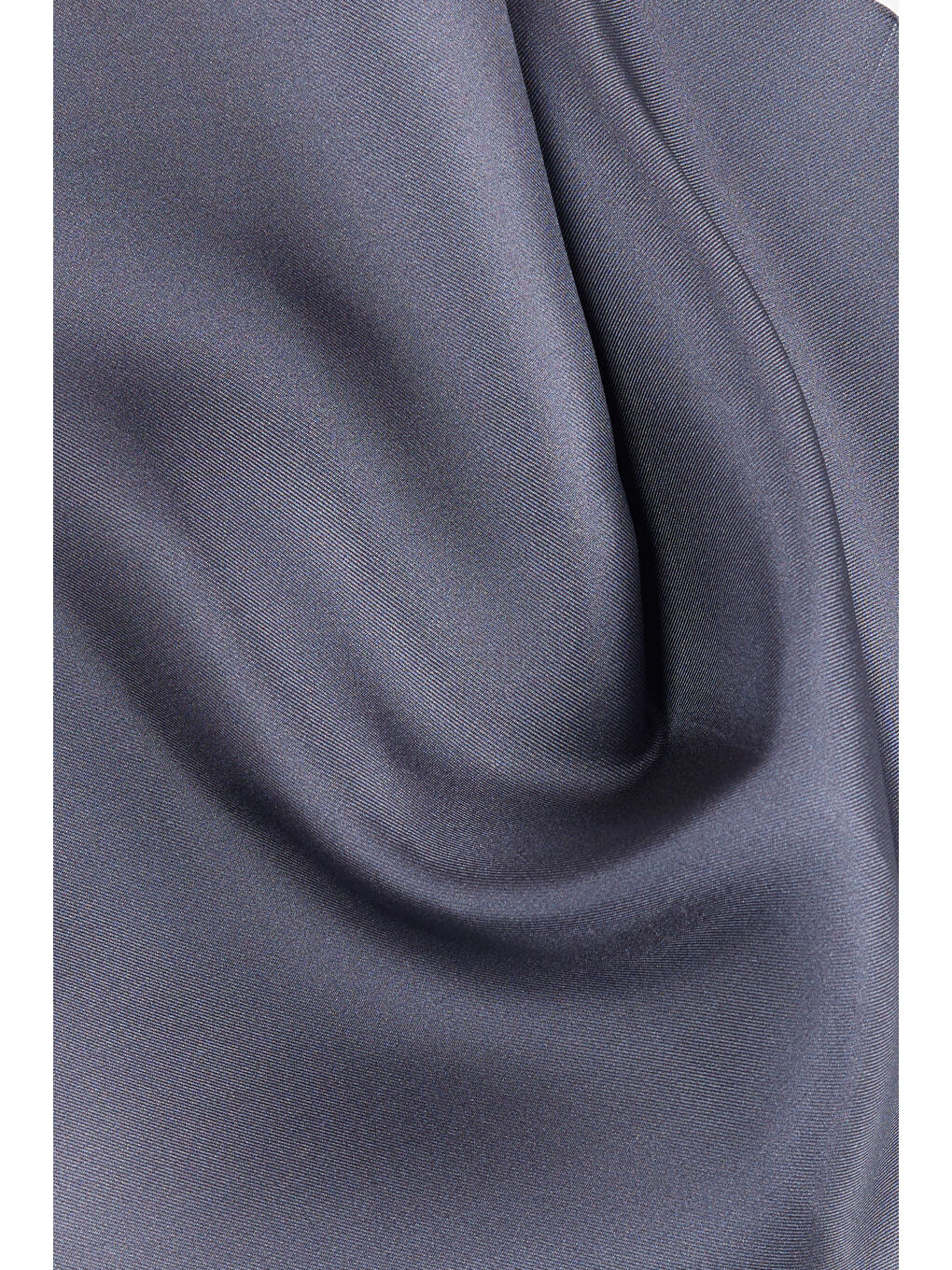 Erkek Gri İpek Mendil-2