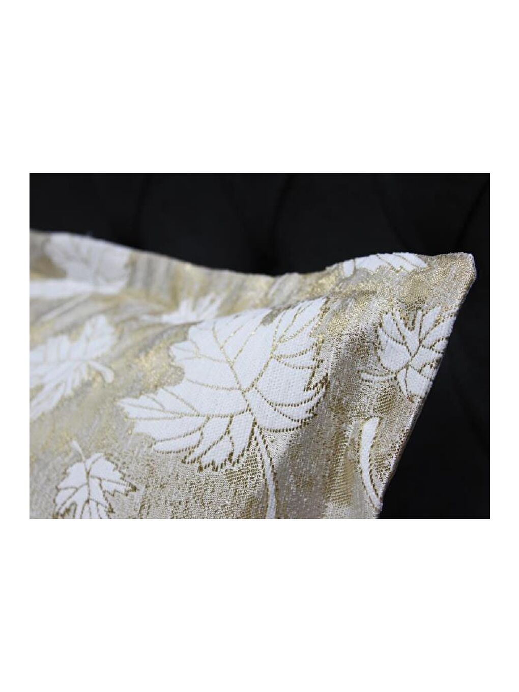 Karışık Çınar Tek Kişilik Jakarlı Yatak Örtüsü Gold-8