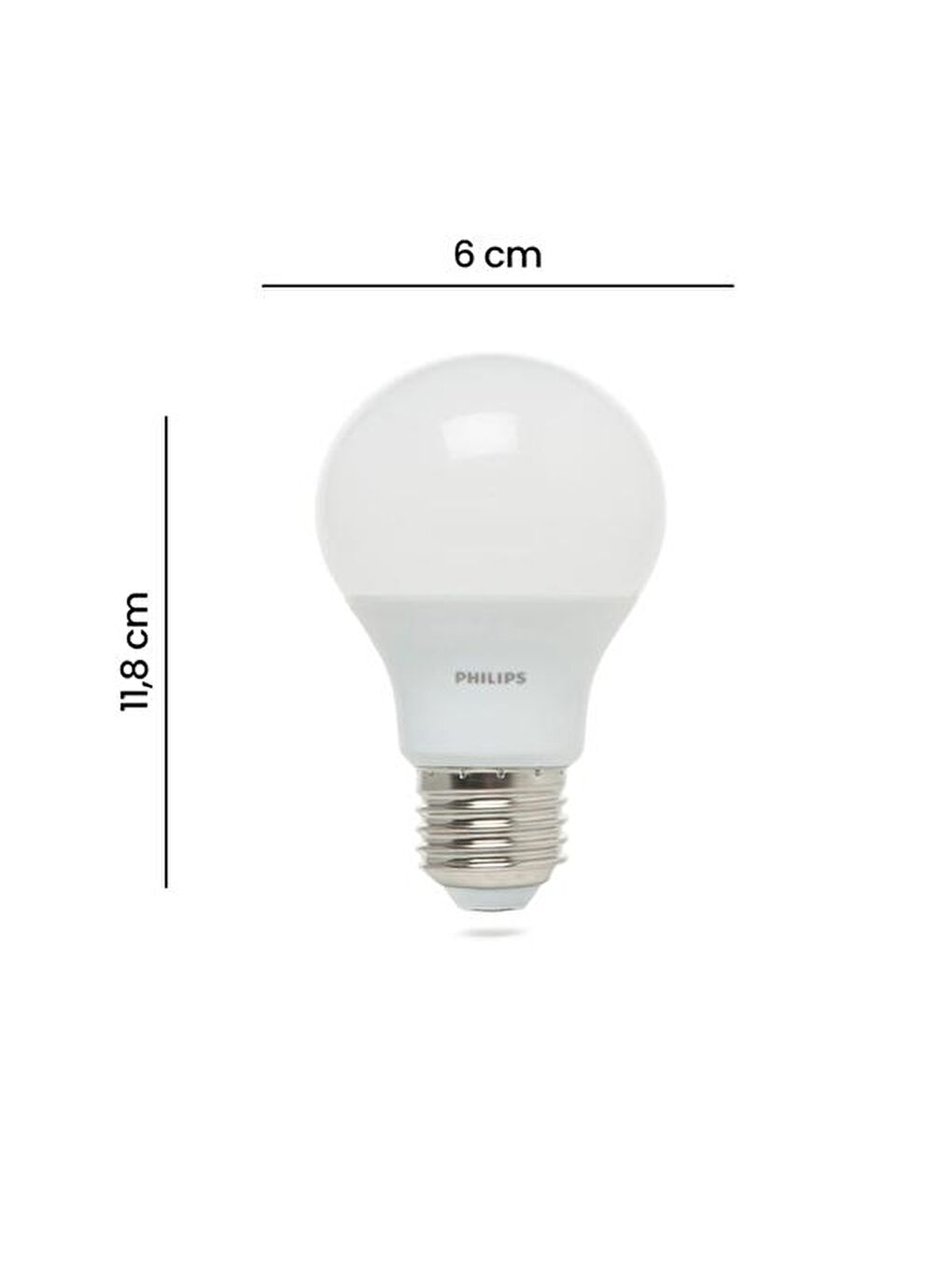 Ledbulb 5,5W - 40W E27 Ampul - 2700K Sarı Işık-5