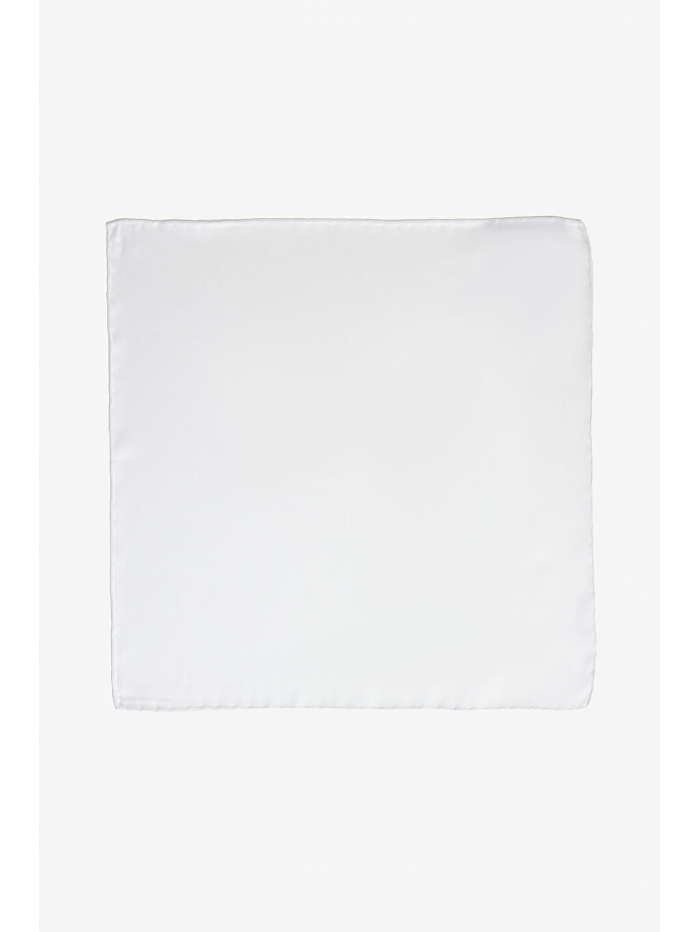 Erkek Beyaz İpek Mendil-2