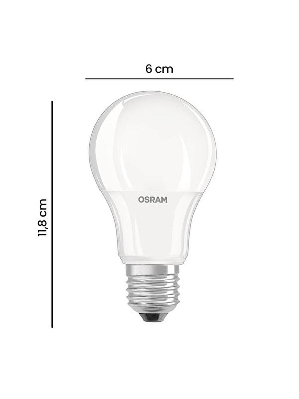 Cla60 8,5W Led Value 806Lm E27 Ampul - Sarı Işık-3