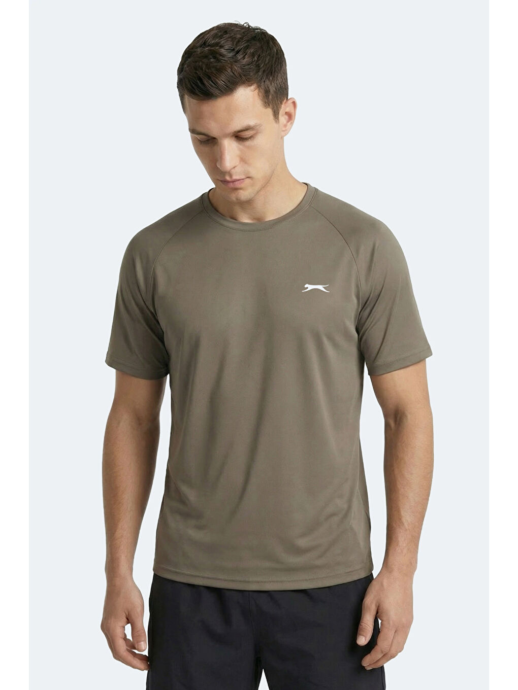 Kahverengi RISING Erkek Kahve Tişört-4